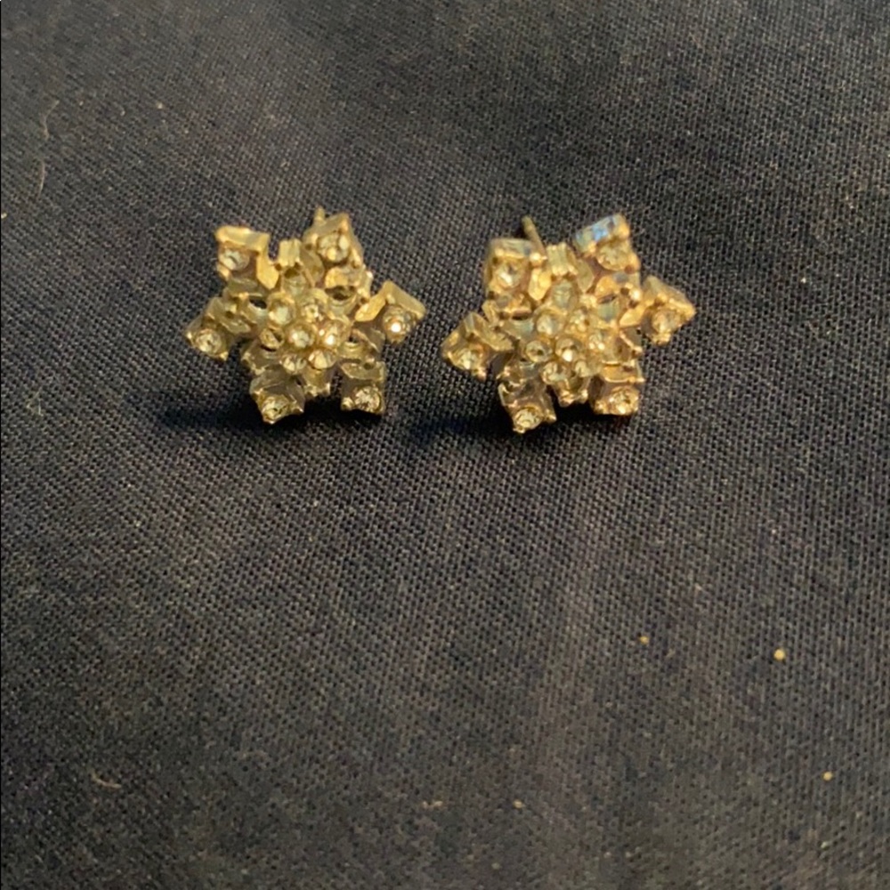 Snowflake earrings